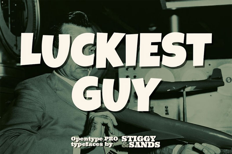 Luckiest guy font free